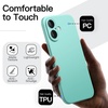 image:imageJETech Slim Case for iPhone 17e16e Black  Camera Lens Protection UltraThin Matte Finish Lightweight Minimalist DesignTeal