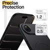 image:imageJETech Slim Magnetic Case for iPhone 17 Black  Compatible with MagSafe Full Camera Lens Protection Minimalist Soft TPU Cover Matte Finish ShockproofBlack