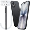 image:imageJETech Slim Magnetic Case for iPhone 17 Black  Compatible with MagSafe Full Camera Lens Protection Minimalist Soft TPU Cover Matte Finish ShockproofBlack
