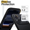 image:imageJETech Slim Magnetic Case for iPhone 17 Black  Compatible with MagSafe Full Camera Lens Protection Minimalist Soft TPU Cover Matte Finish ShockproofBlack