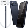 image:imageJETech Slim Magnetic Case for iPhone 17 Black  Compatible with MagSafe Full Camera Lens Protection Minimalist Soft TPU Cover Matte Finish ShockproofDeep Blue