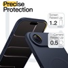 image:imageJETech Slim Magnetic Case for iPhone 17 Black  Compatible with MagSafe Full Camera Lens Protection Minimalist Soft TPU Cover Matte Finish ShockproofDeep Blue