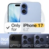 image:imageJETech Slim Magnetic Case for iPhone 17 Black  Compatible with MagSafe Full Camera Lens Protection Minimalist Soft TPU Cover Matte Finish ShockproofMist Blue