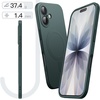 image:imageJETech Slim Magnetic Case for iPhone 17 Black  Compatible with MagSafe Full Camera Lens Protection Minimalist Soft TPU Cover Matte Finish ShockproofMidnight Green