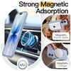 image:imageJETech Slim Magnetic Case for iPhone 17 Black  Compatible with MagSafe Full Camera Lens Protection Minimalist Soft TPU Cover Matte Finish ShockproofMist Blue