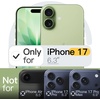 image:imageJETech Slim Magnetic Case for iPhone 17 Black  Compatible with MagSafe Full Camera Lens Protection Minimalist Soft TPU Cover Matte Finish ShockproofSage