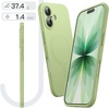 image:imageJETech Slim Magnetic Case for iPhone 17 Black  Compatible with MagSafe Full Camera Lens Protection Minimalist Soft TPU Cover Matte Finish ShockproofSage
