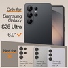 image:imageJETech Ultra Slim Aramid Fiber Case for Samsung Galaxy S26 Black  Compatible with MagSafe TPU Frame Lightweight MilitaryGrade ProtectionBlack