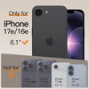 image:imageJETech Ultra Slim Aramid Fiber Case for iPhone 17e16e Black  Compatible with MagSafe UltraThin Lightweight Design MilitaryGrade ProtectionBlack
