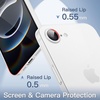 image:imageJETech Ultra Slim Case for iPhone 17e16e Black  Camera Lens Protection Lightweight Matte Finish Minimalist Hard PP Material Cover Supports Wireless ChargingFrosted Clear