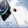image:imageJETech Ultra Slim Case for iPhone 17e16e Black  Camera Lens Protection Lightweight Matte Finish Minimalist Hard PP Material Cover Supports Wireless ChargingClear