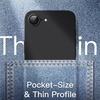 image:imageJETech Ultra Slim Case for iPhone 17e16e Black  Camera Lens Protection Lightweight Matte Finish Minimalist Hard PP Material Cover Supports Wireless ChargingBlack