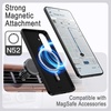 image:imageJETech Vegan Leather Case for Samsung Galaxy S26 Black  Compatible with MagSafe AntiSlip Grip Phone Cover Metal Button Soft Microfiber LiningBlack