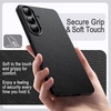 image:imageJETech Vegan Leather Case for Samsung Galaxy S26 Black  Compatible with MagSafe AntiSlip Grip Phone Cover Metal Button Soft Microfiber LiningBlack