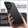 image:imageJETech Vegan Leather Case for Samsung Galaxy S26 Black  Compatible with MagSafe AntiSlip Grip Phone Cover Metal Button Soft Microfiber LiningBlack