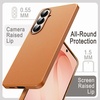 image:imageJETech Vegan Leather Case for Samsung Galaxy S26 Black  Compatible with MagSafe AntiSlip Grip Phone Cover Metal Button Soft Microfiber LiningBrown