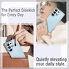 image:imageJETech Vegan Leather Case for Samsung Galaxy S26 Black  Compatible with MagSafe AntiSlip Grip Phone Cover Metal Button Soft Microfiber LiningOmphalodes