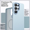 image:imageJETech Vegan Leather Case for Samsung Galaxy S26 Black  Compatible with MagSafe AntiSlip Grip Phone Cover Metal Button Soft Microfiber LiningOmphalodes