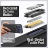 image:imageJETech Vegan Leather Case for iPhone 17 Pro Max Deep Blue  Compatible with MagSafe AntiSlip Grip Phone Cover Builtin Camera Control Button Soft Microfiber LiningBlack