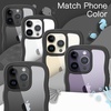 image:imageJETech Wavy Case for iPhone 17 Pro Max Orange  Cute Wavy Design Shockproof Protection Hard Clear PC Back Comfortable GripBlack