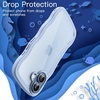 image:imageJETech Wavy Case for iPhone 17 Pro Max Orange  Cute Wavy Design Shockproof Protection Hard Clear PC Back Comfortable GripBlue