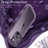 image:imageJETech Wavy Case for iPhone 17 Pro Max Orange  Cute Wavy Design Shockproof Protection Hard Clear PC Back Comfortable GripDeep Purple