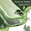 image:imageJETech Wavy Case for iPhone 17 Pro Max Orange  Cute Wavy Design Shockproof Protection Hard Clear PC Back Comfortable GripSage