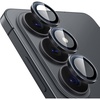 image:imageJETech Camera Lens Protector for Samsung Galaxy S26 Black 1 Set  9H Tempered Glass Metal Individual Ring Cover Easy Installation Tray HD ClearGalaxy S26