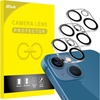 image:imageJETech Camera Lens Protector for iPhone 1313 mini 3Pack  9H Tempered Glass HD Clear AntiScratch Protection Night Shot Compatible CaseFriendlyiPhone 1313 mini