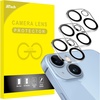 image:imageJETech Camera Lens Protector for iPhone 1414 Plus 3Pack  9H Tempered Glass HD Clear AntiScratch Protection Night Shot Compatible CaseFriendlyiPhone 1414 Plus