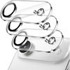 image:imageJETech Camera Lens Protector for iPhone 1515 Plus 3Pack  9H Tempered Glass HD Clear AntiScratch Protection Night Shot Compatible CaseFriendlyiPhone Air