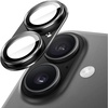 image:imageJETech Camera Lens Protector for iPhone 17 Pro Max Orange 1Pack  FullCoverage 9H Tempered Glass Matte Metal Finish CaseFriendly HD ClearBlack