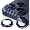 image:imageJETech Camera Lens Protector for iPhone 17 Pro17 Pro Max Orange 1 Set  9H Tempered Glass Metal Individual Ring Cover Easy Installation Tray HD ClearDeep Blue