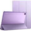 image:imageJETech Case Cover for Samsung Galaxy Tab A9 Plus 11 Black  Slim Translucent Back Design TriFold Stand Auto WakeSleep Lightweight Shockproof ProtectionLight Purple
