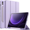 image:imageJETech Case Cover for Samsung Galaxy Tab S9 FE Plus Black  Soft TPU Protection S Pen Holder TriFold Stand Supports S Pen Charging Auto WakeSleep Shockproof Lightweight DesignLight Purple