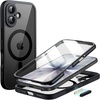 image:imageJETech Case for iPhone 17 Pro Max 360 Protection Orange  Compatible with MagSafe Builtin Tempered Glass Screen Protector Camera Control ButtonBlack
