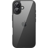 image:imageJETech Case for iPhone 17 Pro Max Orange  Solid Color Matte TPU Frame Scratch Resistant Clear Back Phone CoverBlack