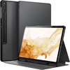 image:imageJETech Folio Case for Samsung Galaxy Tab S8 PlusS7 FES7 Plus 124 Black  For 202220212020 Model MultiAngle Stand Cover S Pen Holder Slim Protective Cover Auto WakeSleepBlack