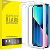 image:imageJETech FullCoverage Screen Protector for iPhone 17e16e13 Pro13 3Pack  Easy Installation Tool HD Clear Tempered Glass CaseFriendly EdgetoEdge ProtectioniPhone 17e16e1313 Pro