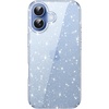 image:imageJETech Glitter Case for iPhone 17 Clear  Sparkly Glitter Design Shockproof Protection Clear Back Stylish LookBlue