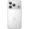image:imageJETech Glitter Case for iPhone 17 Pro Max Clear  Sparkly Glitter Design Shockproof Protection Clear Back Stylish LookClear