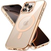 image:imageJETech Magnetic Case for iPhone 16 Clear  Compatible with MagSafe Shockproof Phone Bumper Cover Scratch Resistant Clear BackDesert