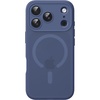 image:imageJETech Magnetic Matte Case for iPhone 17 Pro Max Frosted Clear  Compatible with MagSafe Translucent Frosted Soft TPU Cover AntiYellowing AntiFingerprint ShockproofDeep Blue