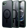 image:imageJETech Magnetic Matte Case for iPhone 17e16e Black  Compatible with MagSafe Translucent Back Slim Minimalist Design Precise Cutouts Shockproof Phone CoverDark Green