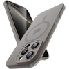 image:imageJETech Magnetic Matte Case for iPhone 17e16e Black  Compatible with MagSafe Translucent Frosted Soft TPU Cover AntiYellowing AntiFingerprint ShockproofNatural Titanium