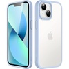 image:imageJETech Matte Case for iPhone 13 Black  MilitaryGrade Protection Frosted Matte Back AntiFingerprint Finish Shockproof DesignSky Blue