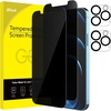 image:imageJETech Privacy Screen Protector for iPhone 17 Pro Max 22 Pack  AntiSpy Tempered Glass with Camera Lens Protector Easy Installation TooliPhone 12 Pro Max