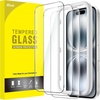 image:imageJETech Screen Protector for iPhone 17 3Pack  9H Tempered Glass HD Clear AntiScratch Protection Easy Installation TooliPhone 16