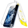 image:imageJETech Screen Protector for iPhone 17 Pro Max 2Pack  10Second OneStep Installation Tempered Glass AntiFingerprint HD Clear CaseFriendlyiPhone 17