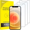 image:imageJETech Screen Protector for iPhone 17e16e13 Pro13 3Pack  HD Clear Face ID Compatible AntiScratch GlassiPhone 1212 Pro